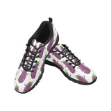 Eggplant Pattern Print Design 01 Men's Breathable Sneakers ( Model 055)