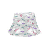 Helicopter plane pattern Unisex Bucket Hat