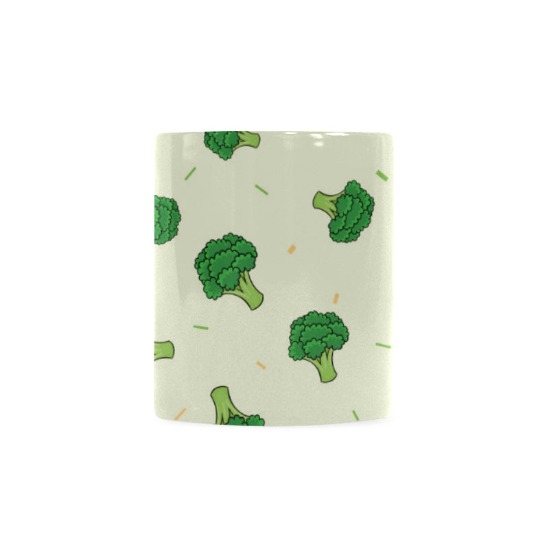 Broccoli pattern Classical White Mug (Fulfilled In US)