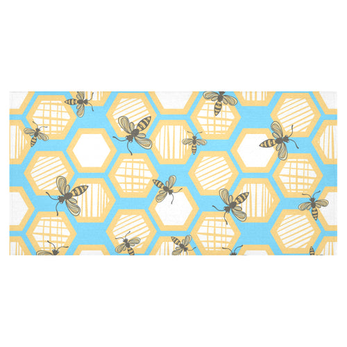 Bee honeycomb pattern Tablecloth