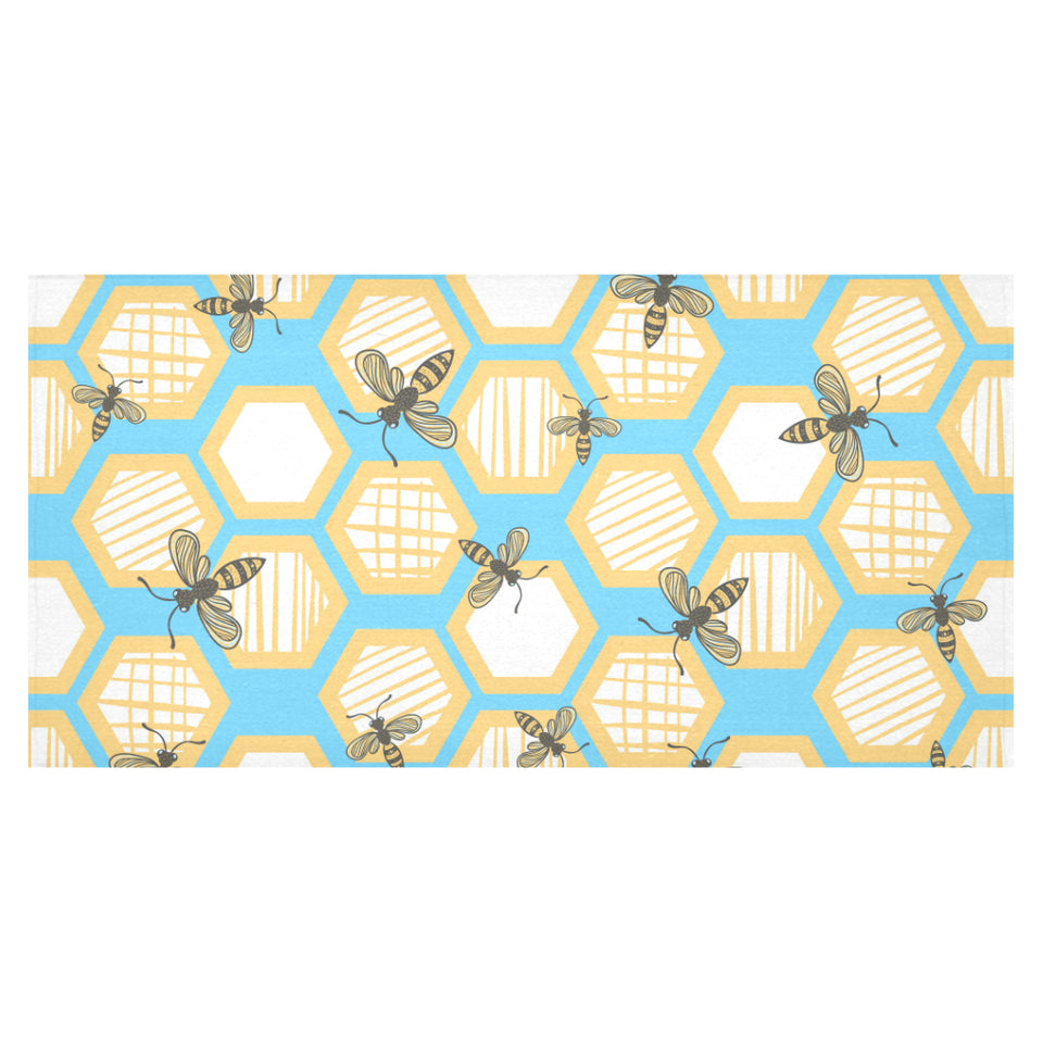 Bee honeycomb pattern Tablecloth