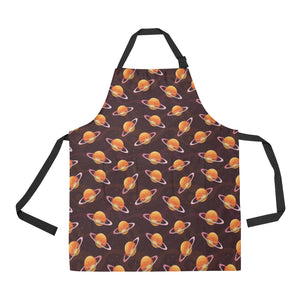 Hamburger Pattern Print Design 05 All Over Print Adjustable Apron