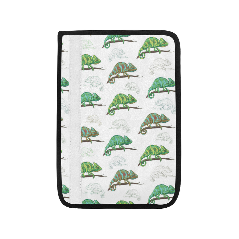 Chameleon lizard pattern Car Seat Belt Cover