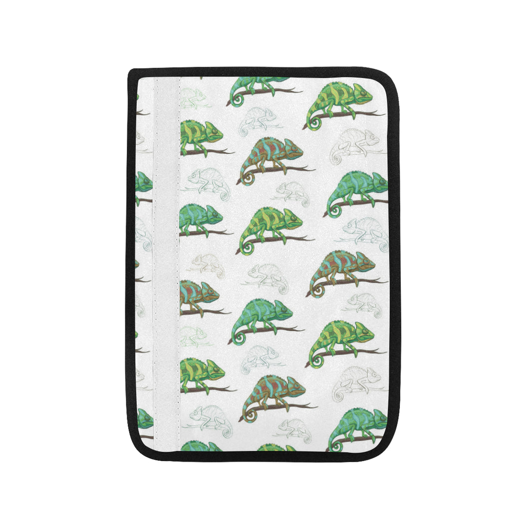 Chameleon lizard pattern Car Seat Belt Cover