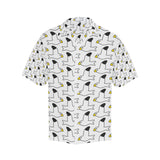 Seagull Pattern Print Design 05 Men's All Over Print Hawaiian Shirt (Model T58)