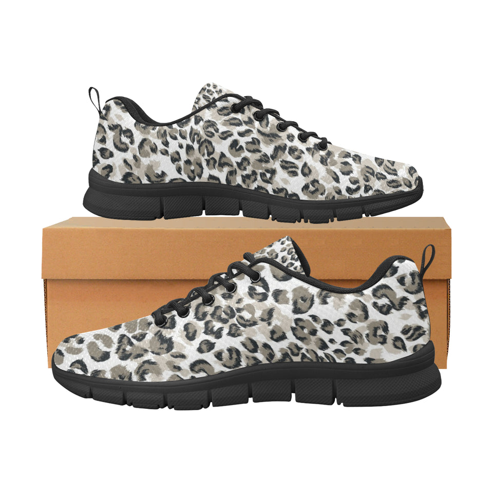 Leopard skin print pattern Men's Sneaker Shoes