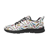 Skate Board Pattern Print Design 05 Women's Sneaker Shoes