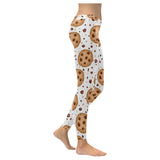 chocolate chip cookie pattern Women's Legging Fulfilled In US