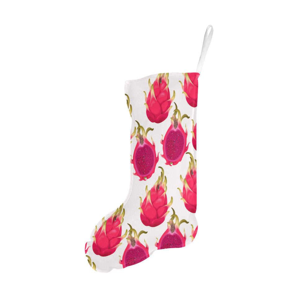 dragon fruits design pattern Christmas Stocking