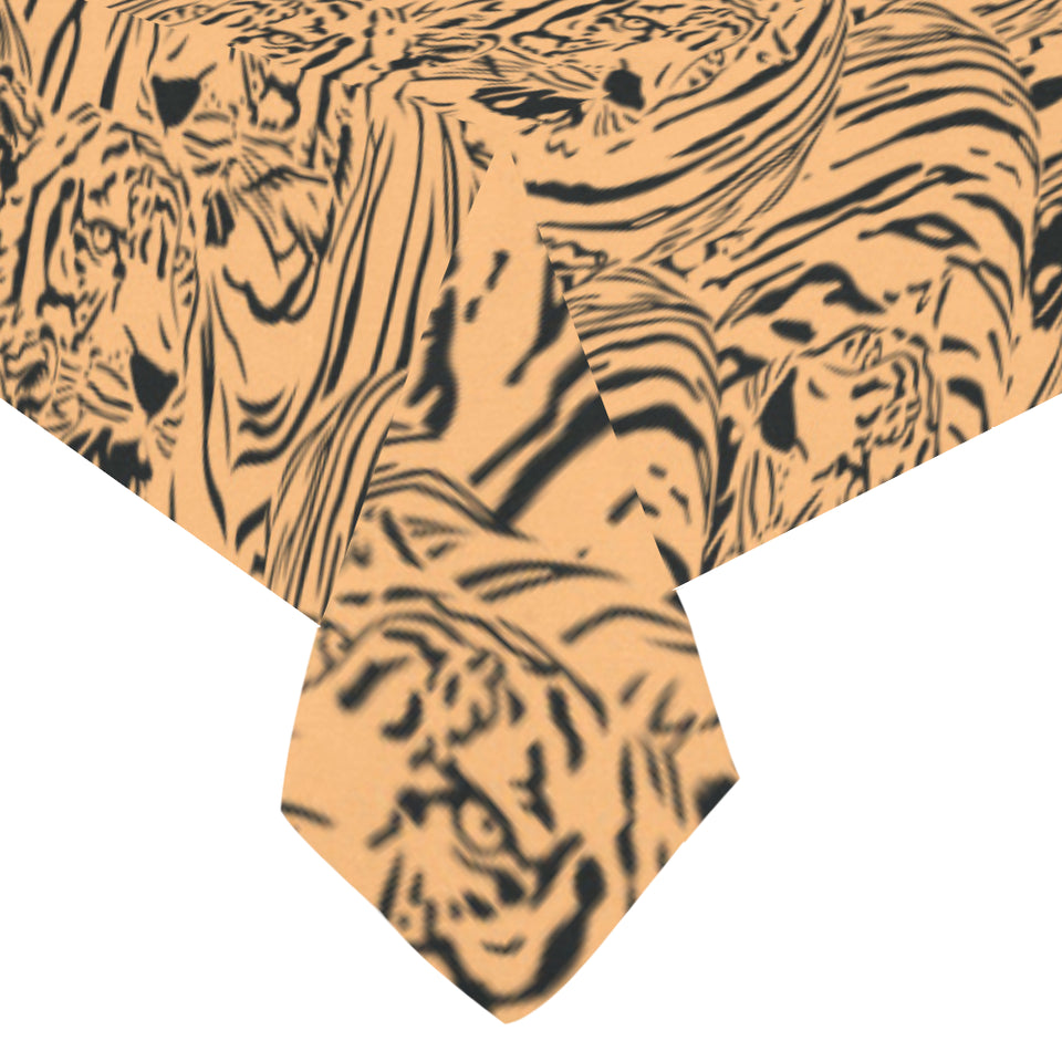 Bengal tigers pattern Tablecloth