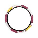 Passion fruit design pattern Car Steering Wheel Cover