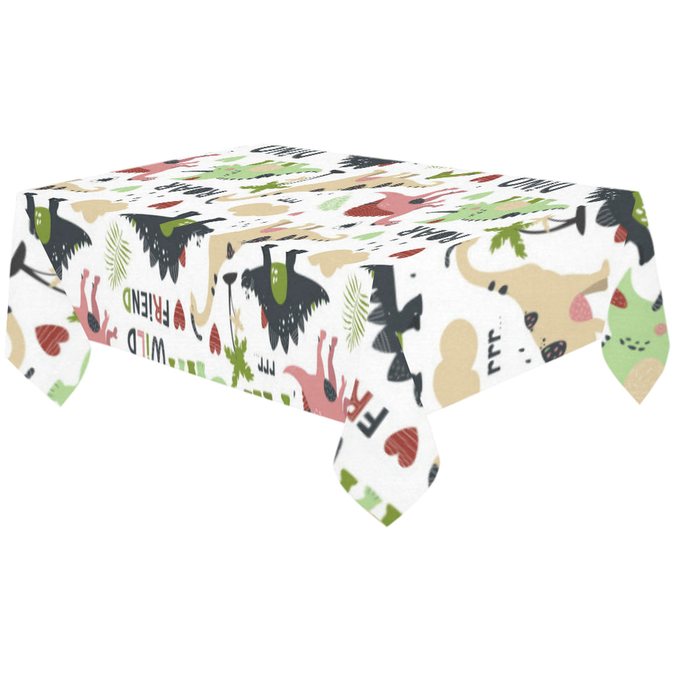 Cute dinosaurs pattern Tablecloth