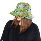 Hand drawn windmill pattern Unisex Bucket Hat