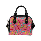 Colorful wrapped candy pattern Shoulder Handbag