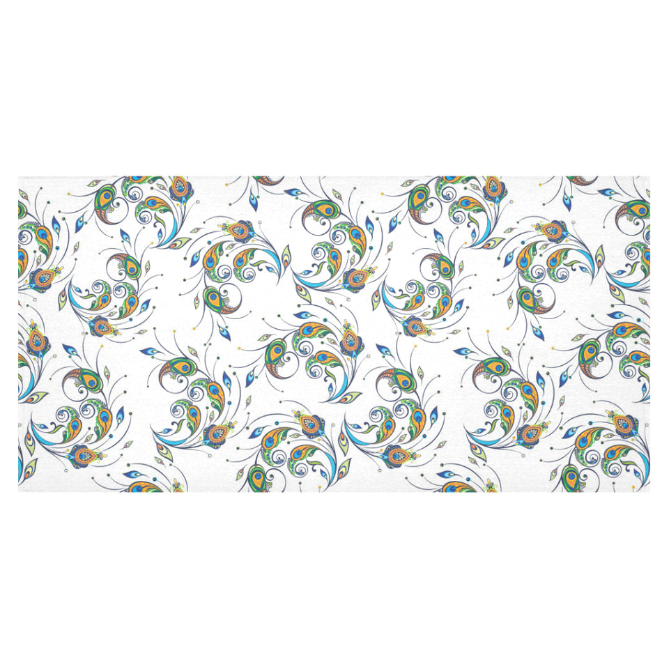 Peacock feather pattern Tablecloth