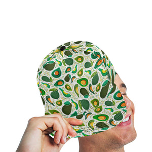 Avocado design pattern All Over Print Snapback Cap