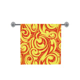 Fire flame design pattern Bath Towel