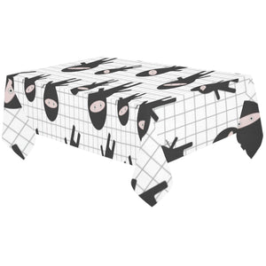 Ninja pattern plaid background Tablecloth