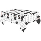 Ninja pattern plaid background Tablecloth