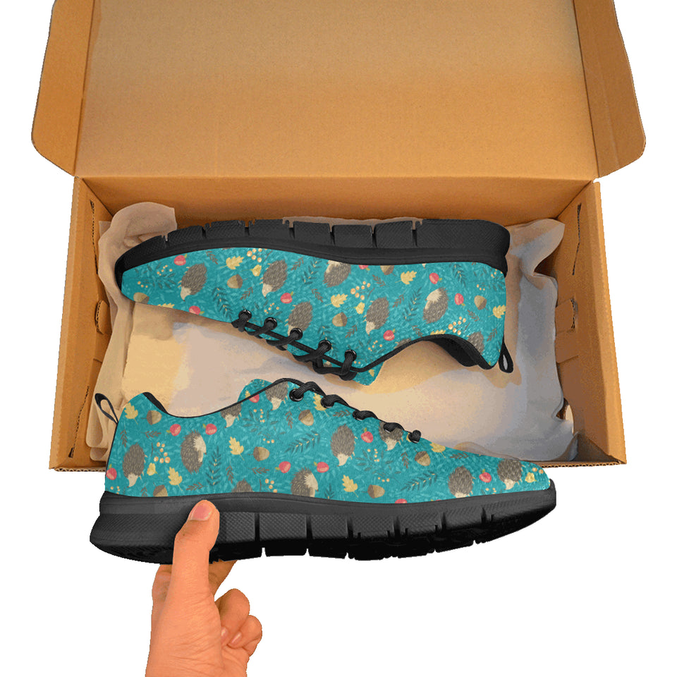 Hedgehog Pattern Print Design 01 Women's Sneaker Shoes