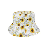 beautiful sunflowers pattern Unisex Bucket Hat