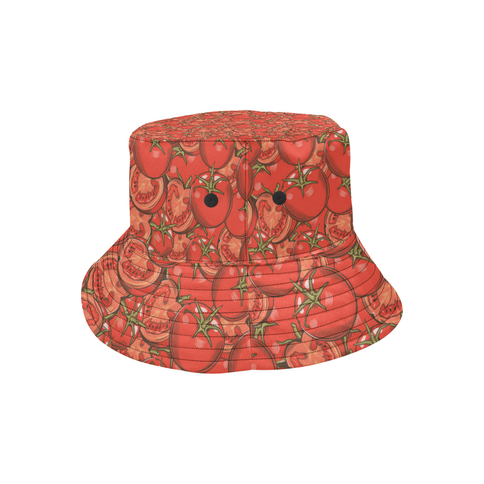 Red Tomato Pattern Unisex Bucket Hat