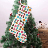 Sun Glasses Pattern Print Design 03 Christmas Stocking