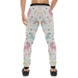 Colorful unicorn pattern Unisex Casual Sweatpants