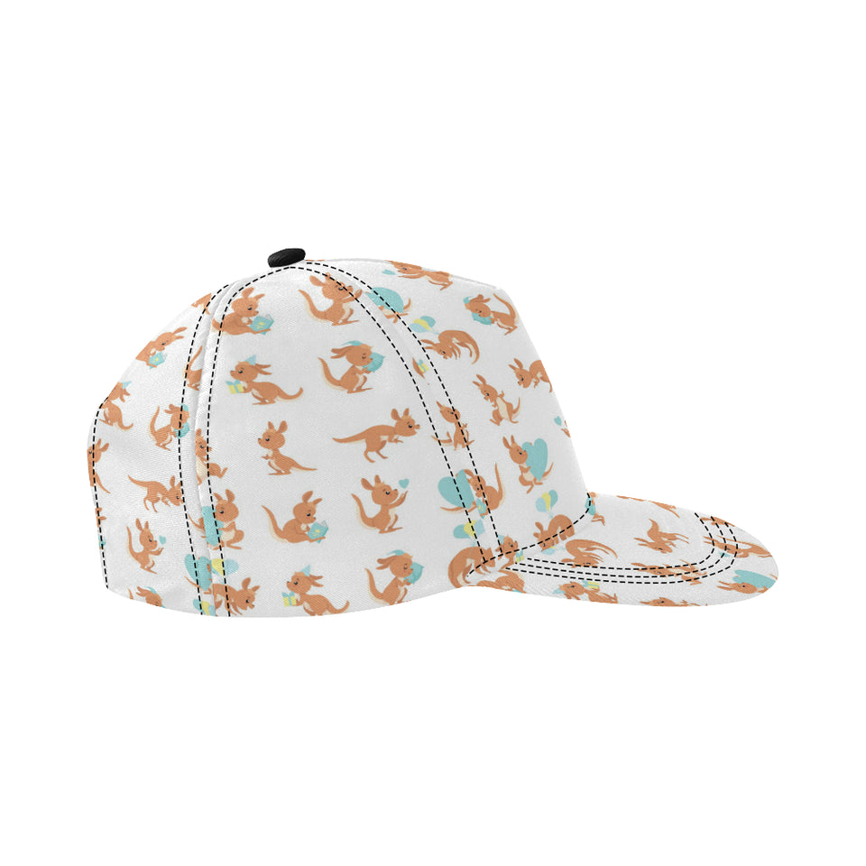 Cute Kangaroo pattern All Over Print Snapback Cap