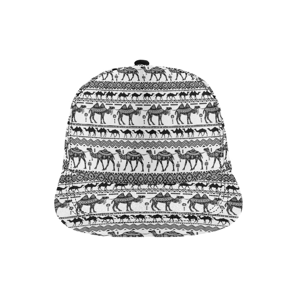 Camel polynesian tribal pattern All Over Print Snapback Cap