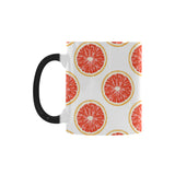 Grapefruit pattern Morphing Mug Heat Changing Mug