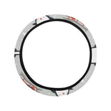 Cute Penguin christmas pattern Car Steering Wheel Cover