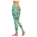 Colorful horses pattern Women's Legging Fulfilled In US