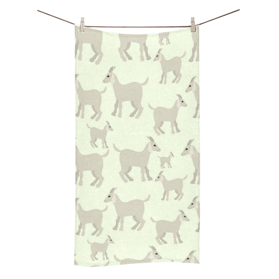 Little young goat pattern Bath Towel