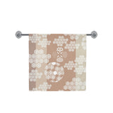 Beautiful hexagon japanese pattern Bath Towel