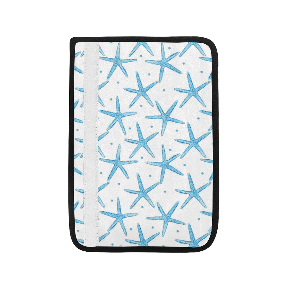 Watercolor starfish pattern Car Seat Belt Cover