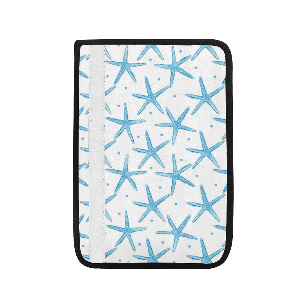 Watercolor starfish pattern Car Seat Belt Cover