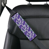 Eggplant Pattern Print Design 03 Car Seat Belt Cover