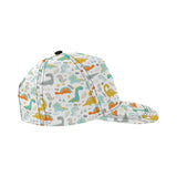 Cute funny kids dinosaurs pattern All Over Print Snapback Cap