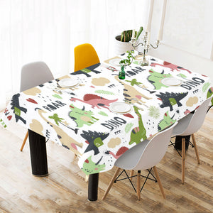 Cute dinosaurs pattern Tablecloth
