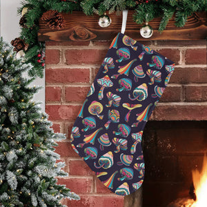 Colorful mushroom pattern Christmas Stocking