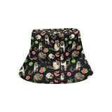 Raccoon watermelon pattern Unisex Bucket Hat