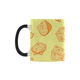 Cheese design pattern Morphing Mug Heat Changing Mug