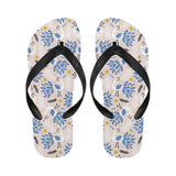 Cute peacock pattern Unisex Flip Flops