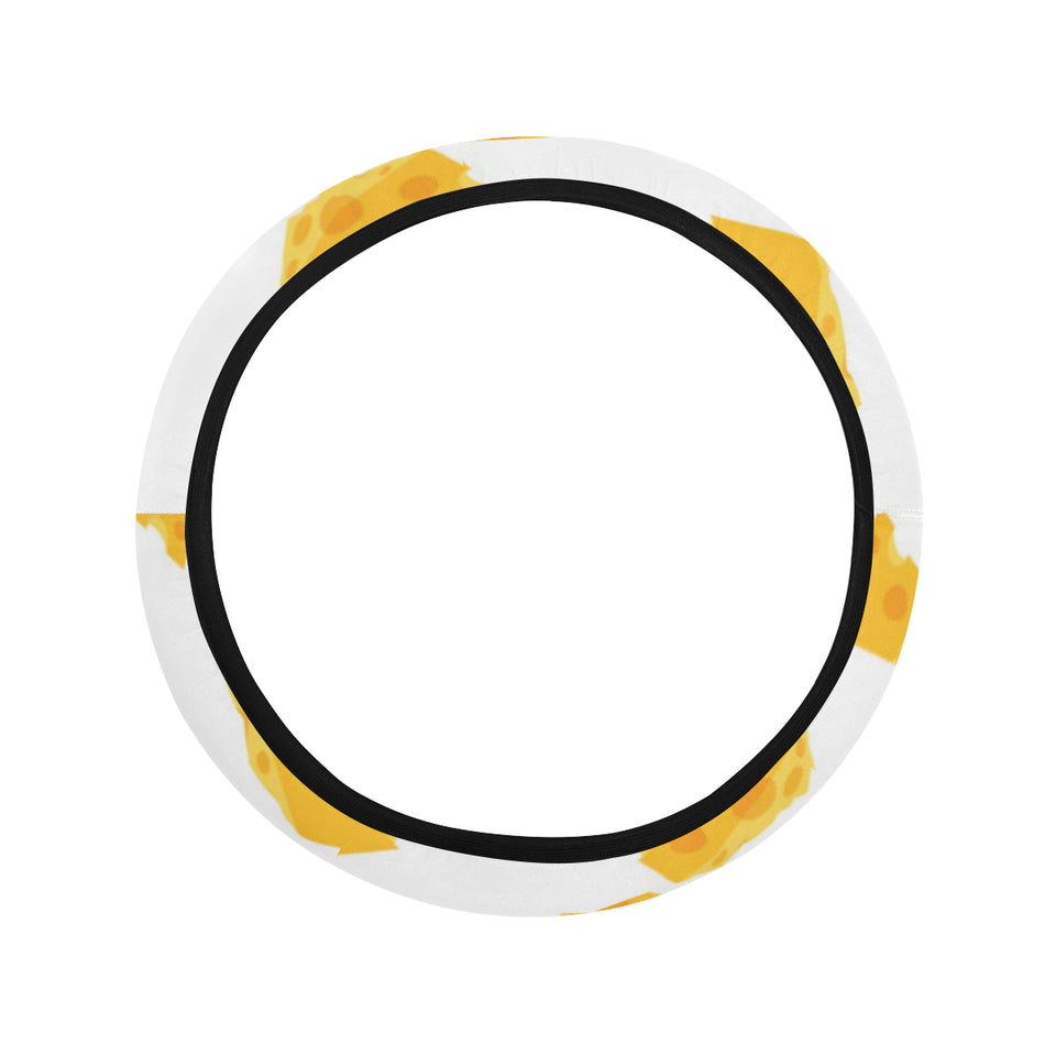 Cheese slice pattern Car Steering Wheel Cover
