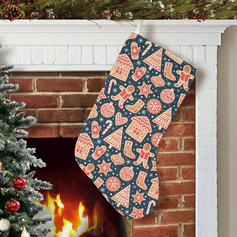 Christmas gingerbread cookie pattern Christmas Stocking