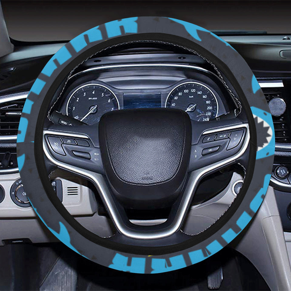 Shark dangerous Car Steering Wheel Cover