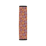 Gear Pattern Print Design 04 Car Seat Belt Cover