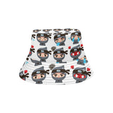 Cute ninja design pattern Unisex Bucket Hat