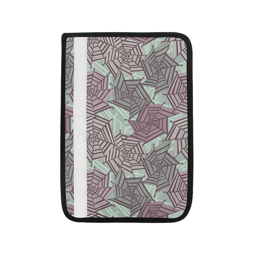 Spider web cobweb design color pattern Car Seat Belt Cover
